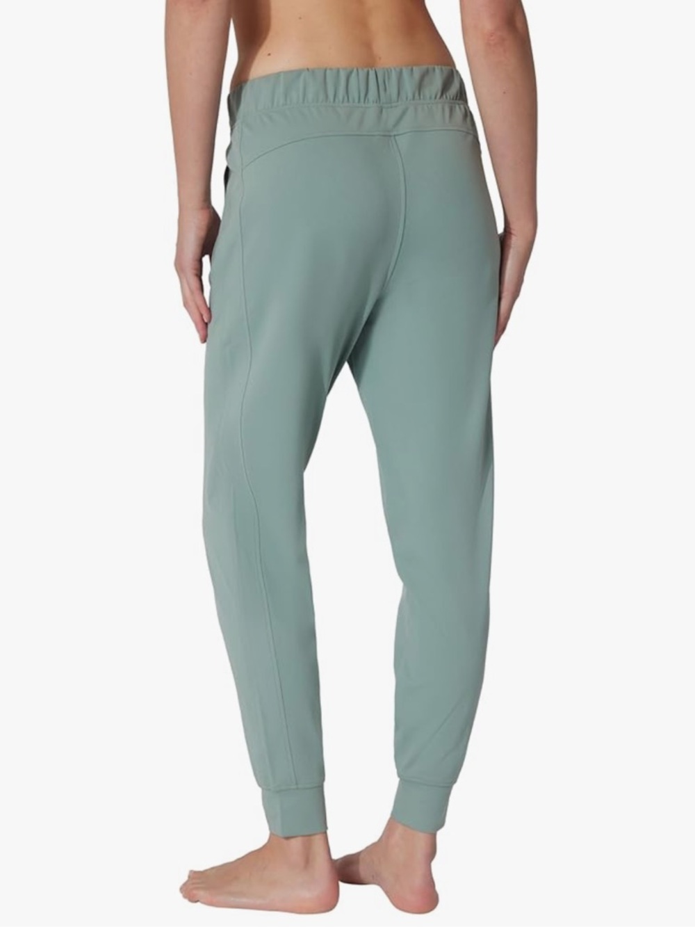 Yogalicous Womens Jogger High Rise Workout Side Pocket Pants with Drawstring - Picture 3 of 9
